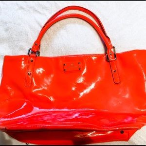 Kate Spade Neon Orange Tote